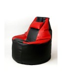 Puff GO GIFT Nero Rosso Crema Bronce Ecopelle 130 x 90 cm
