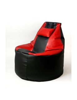 Puff GO GIFT Nero Rosso Crema Bronce Ecopelle 130 x 90 cm