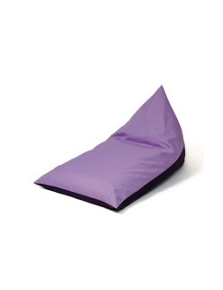 Puff GO GIFT Preto Violeta Oxford tejido antidesgarros