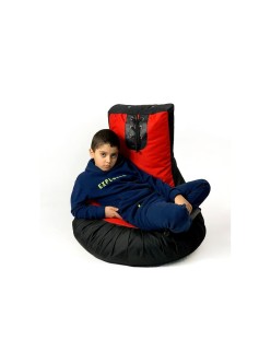 Puff GO GIFT Preto Vermelho Oxford Luva de boxe