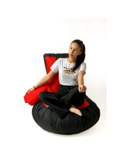 Puff GO GIFT Preto Vermelho Oxford Luva de boxe