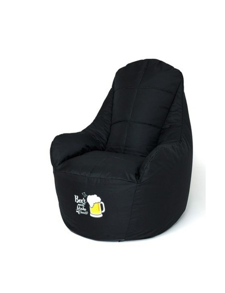 Puff GO GIFT Negro Oxford tejido antidesgarros Puff GO GIFT Negro Oxford tejido antidesgarros