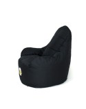 Puff GO GIFT Negro Oxford tejido antidesgarros