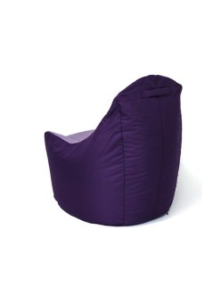 Puff GO GIFT Roxo Violeta Oxford tejido antidesgarros