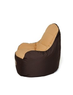 Puff GO GIFT Bege Bronze Oxford tejido antidesgarros