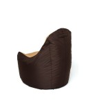 Puff GO GIFT Bege Bronze Oxford tejido antidesgarros