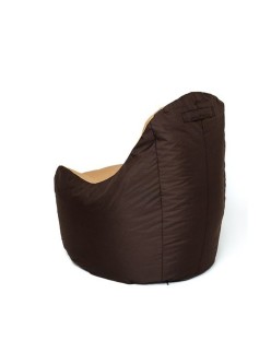 Puff GO GIFT Bege Bronze Oxford tejido antidesgarros