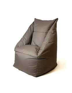Pouffe GO GIFT Bronze Oxford tejido antidesgarros