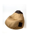Puff GO GIFT Creme Bronze Oxford 140 x 100 cm