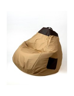 Puff GO GIFT Creme Bronze Oxford 140 x 100 cm