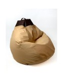Puff GO GIFT Creme Bronze Oxford 140 x 100 cm