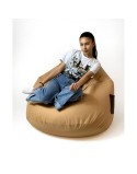 Puff GO GIFT Creme Bronze Oxford 140 x 100 cm