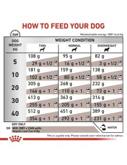 penso Royal Canin Hepatic Adulto Carne Pássaros 7 kg