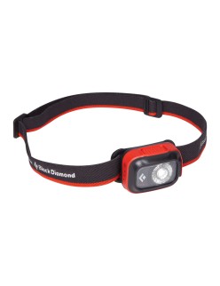 Torcia Frontale a LED Ricaricabile e Regolabile Black Diamond Sprint 225 Bianco Nero Arancio