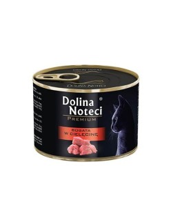 Comida para gato Dolina Noteci Premium Frango Vitela Porco 185 g