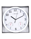 Orologio da Parete Esperanza EHC016W Bianco Vetro Plastica 25 cm