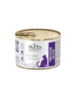 Comida para gato 4VETS Natural Gastro Intestinal Peru 185 g