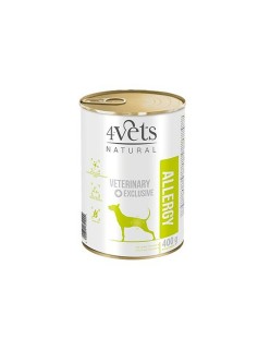 Comida húmida 4VETS                                 Cães adultos Borrego 400 g