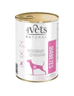 Comida húmida 4VETS                                 Cães adultos Peru 400 g