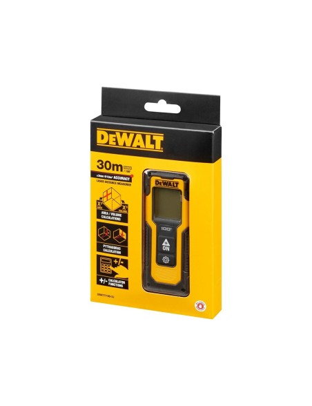 Telémetro Dewalt DWHT77100-XJ 30 m 2 Piezas