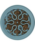 Ciotola ad Alimentazione Lenta per Animali Domestici Trixie TX-25035 Azzurro Grigio Silicone