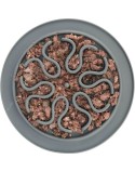 Ciotola ad Alimentazione Lenta per Animali Domestici Trixie TX-25035 Azzurro Grigio Silicone