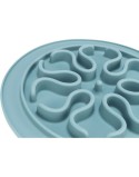 Ciotola ad Alimentazione Lenta per Animali Domestici Trixie TX-25035 Azzurro Grigio Silicone