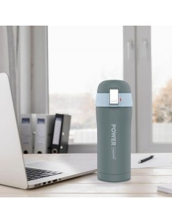 Thermos Feel Maestro MR-1643-30B Grigio Acciaio inossidabile Caucciù Plastica 300 ml