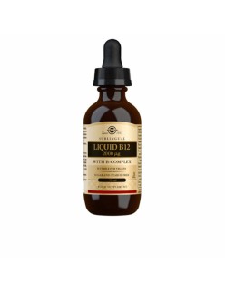 Vitamina B12 Líquida con B-Complex Solgar B12 liquido 2000 g con B-Complex 59 ml