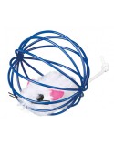 Juguetes Trixie Mouse in a Wire Ball Multicolor Poliéster