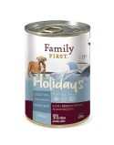 Comida húmeda Family First FF-19081 Carne Ternera Ciervo Jabalí Zanahoria 400 g