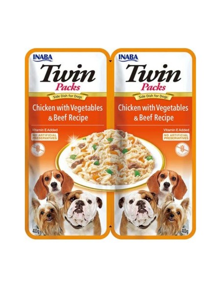 Snack pour chiens Inaba Dog Twin Poulet