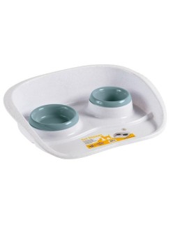 Ciotola per cani Kerbl Bianco Nero Ceramica