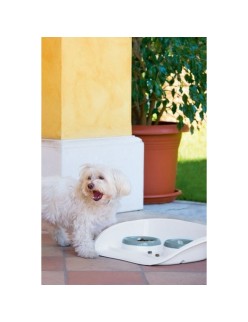 Ciotola per cani Kerbl Bianco Nero Ceramica