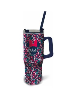 Tasse Thermos avec Couvercle Minnie Mouse Gardening 940 ml