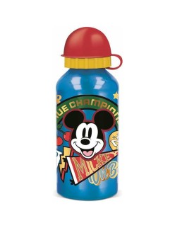 Bottiglia d'acqua Mickey Mouse True Champions Alluminio 400 ml