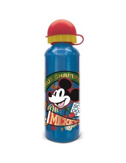Bottiglia d'acqua Mickey Mouse True Champions Alluminio 530 ml