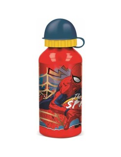 Bottiglia d'acqua Spider-Man Moving Target Alluminio 400 ml