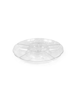 Tablett für Snacks Algon rund 30,5 cm (12 Stück)