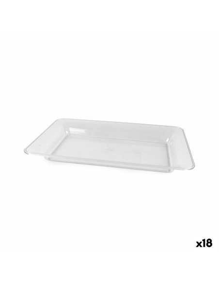 Tablett für Snacks Algon rechteckig 36 x 23 cm (18 Stück)
