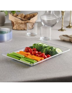 Tablett für Snacks Algon rechteckig 36 x 23 cm (18 Stück)