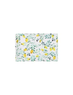 Tablett für Snacks La Mediterránea Zitronengelb 30 x 20 x 2,5 cm (12 Stück)