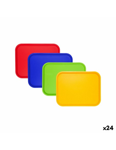 Schale Quttin Kunststoff 35 x 27 x 2,2 cm (24 Stück)