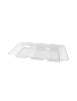 Tablett für Snacks Algon rechteckig 36 x 23 cm (18 Stück)