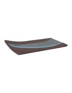 Tablett für Snacks Pompeya rechteckig 24 x 12 x 1 cm (3 Stück)