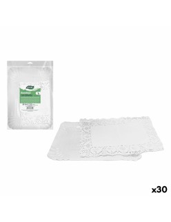 Plateau apéritif Algon Rectangulaire 26 x 36 cm (30 Unités)
