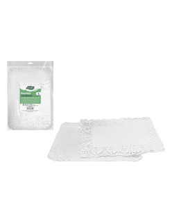 Plateau apéritif Algon Rectangulaire 26 x 36 cm (30 Unités)