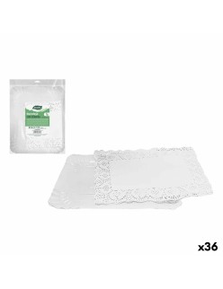 Plateau apéritif Algon Rectangulaire 32 x 39 x 1 cm 32 x 39 cm (36 Unités)