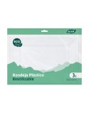 Service de vaisselle Algon Plastique Rectangulaire 33 x 23 cm 3 Pièces (24 Unités)