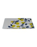 Plateau apéritif La Mediterránea Citron 20 x 13 x 2 cm (24 Unités)